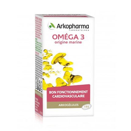 Image of Arkocaps Omega 3 Metabolisme 180 Capsules 