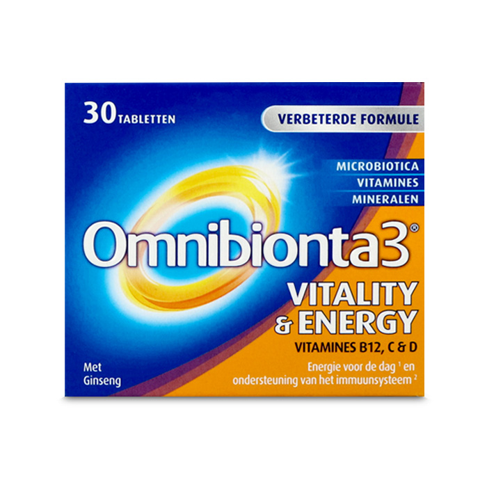 Image of Omnibionta3 Vitality &amp; Energy 30 Tabletten 