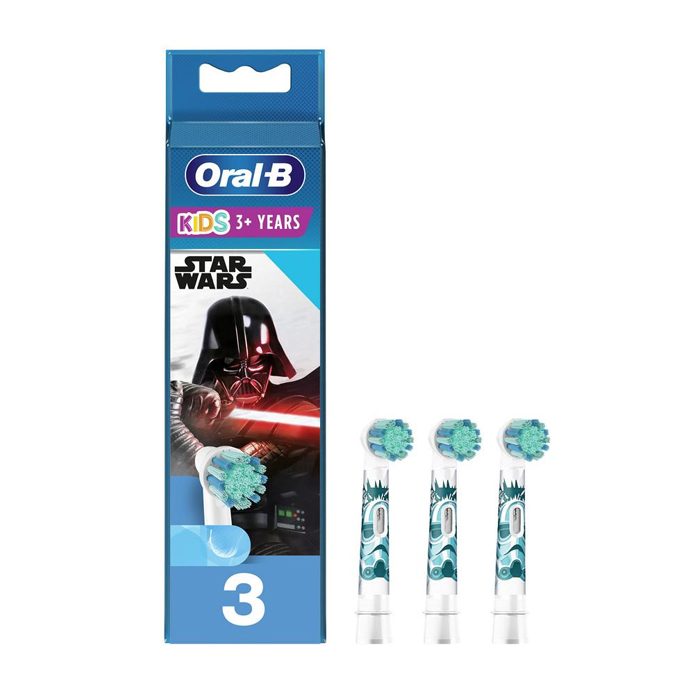 Image of Oral-B Kids Star Wars Opzetborstels - Extra Zacht - 3 Stuks 