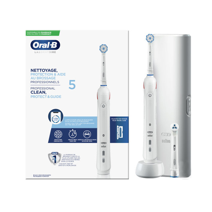 Image of Oral-B Clean Protect &amp; Guide 5 Elektrische Tandenborstel 1 Stuk 