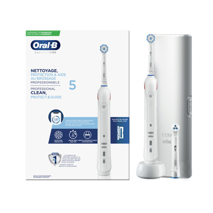 Image of Oral-B Clean Protect &amp; Guide 5 Elektrische Tandenborstel 1 Stuk 