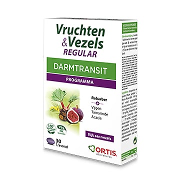 Image of Ortis Vruchten &amp; Vezels Regular 30 Tabletten