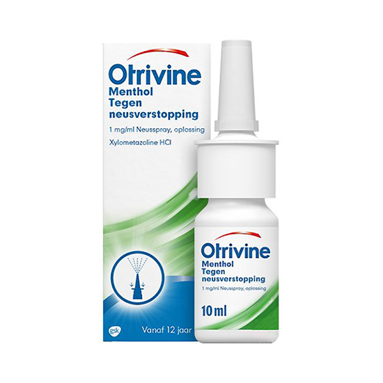 Image of Otrivine Menthol Volwassenen Nasaal Spray 10ml