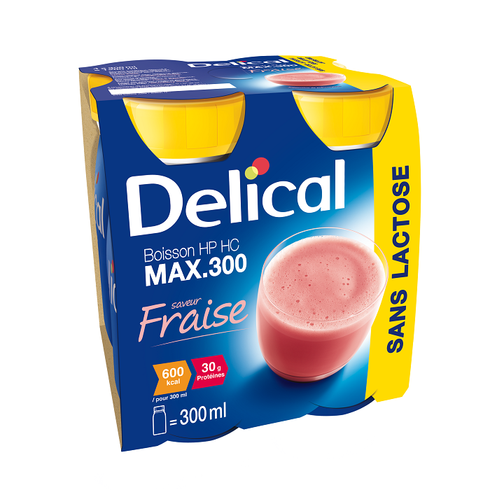 Image of Delical Max. 300 Aardbei 4x300ml