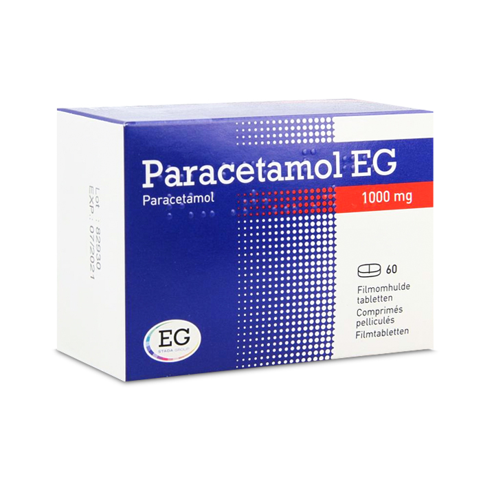 Image of Paracetamol EG 1000mg 60 Tabletten