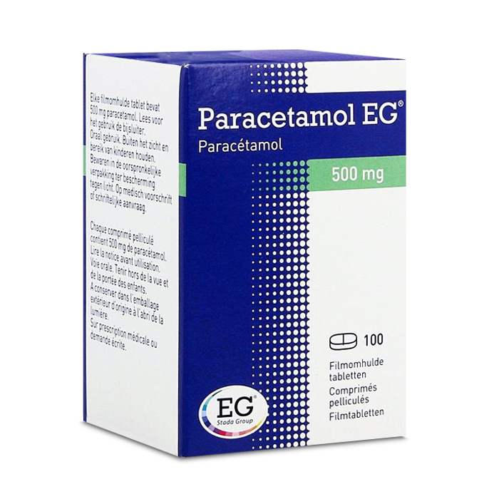 Image of Paracetamol EG 500mg 100 Tabletten