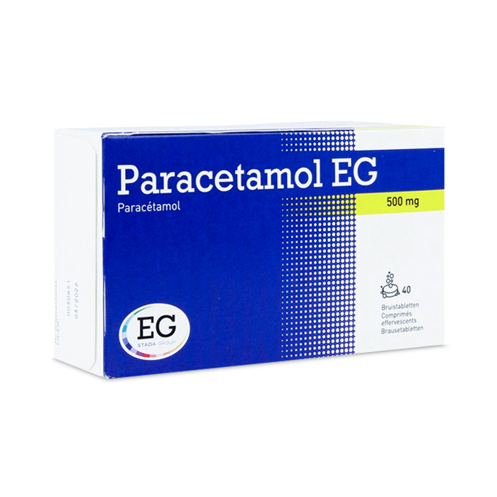 Image of Paracetamol EG 500mg 40 Bruistabletten