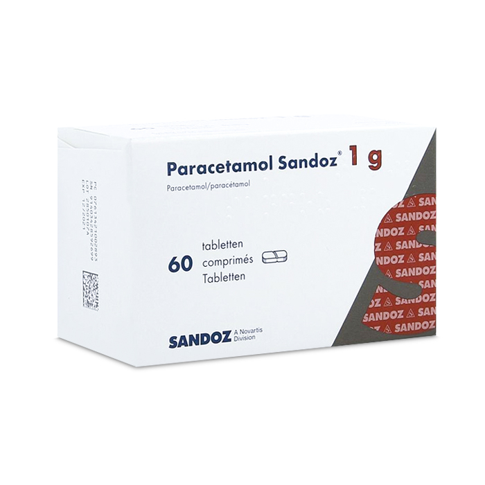 Image of Paracetamol Sandoz 1g 60 Tabletten 