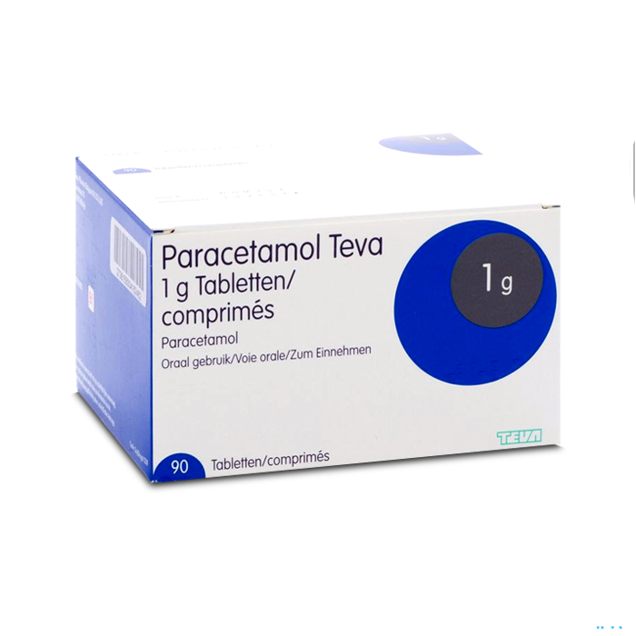 Image of Paracetamol Teva 1g 90 Tabletten