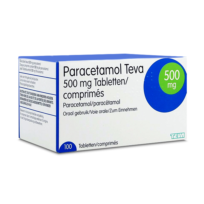 Image of Paracetamol Teva 500mg 100 Tabletten NF