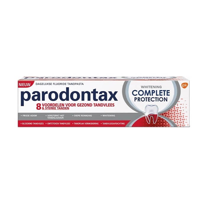 Image of Parodontax Whitening Complete Protection Tandpasta 75ml