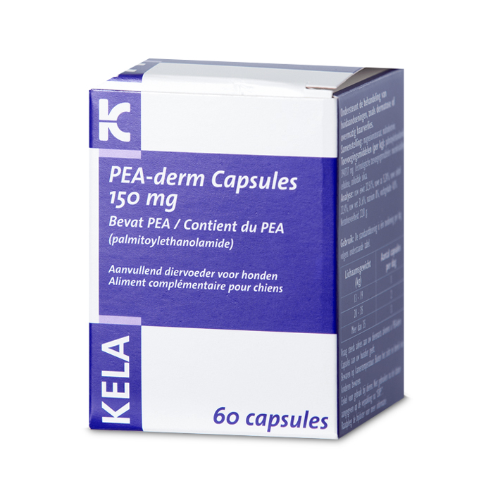 Image of Kela PEA-Derm 150mg Hond 60 Capsules 