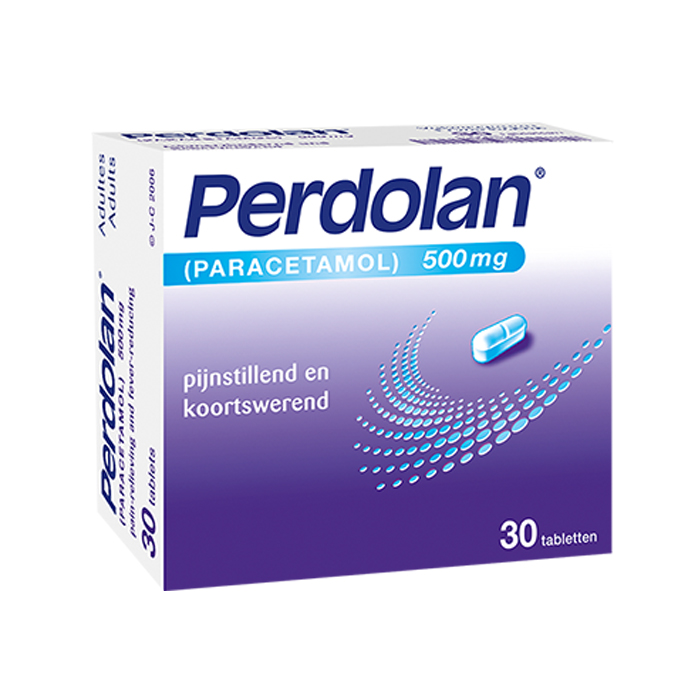 Image of Perdolan 500mg Volwassenen 30 Tabletten 