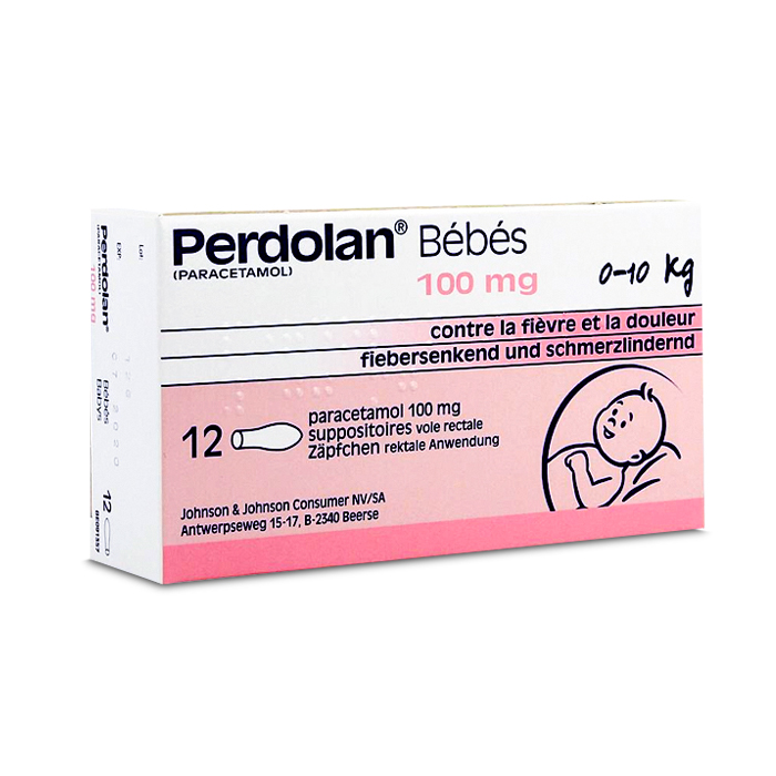 Image of Perdolan Baby 100mg 12 Zetpillen