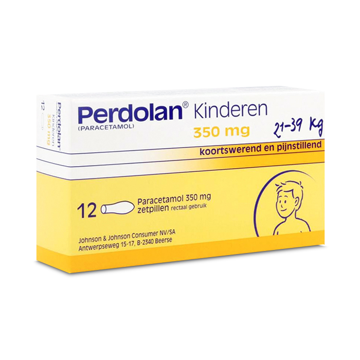 Image of Perdolan Kind 350mg 12 Zetpillen 