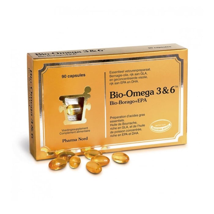 Image of Pharma Nord Bio-Omega 3 &amp; 6 90 Capsules