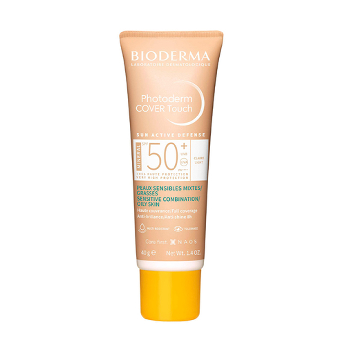 Image of Bioderma Photoderm Cover Touch SPF50+ - Lichte Tint - 40g 
