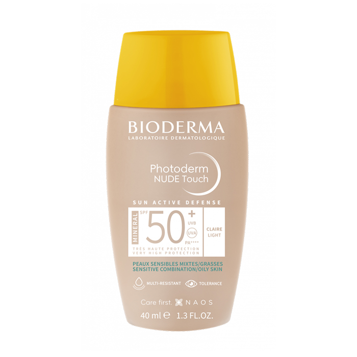 Image of Bioderma Photoderm Nude Touch SPF50+ - Lichte Tint - 40ml 