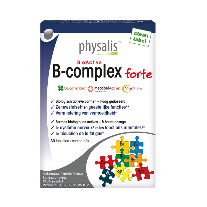 Image of Physalis B-Complex Forte - 30 Tabletten