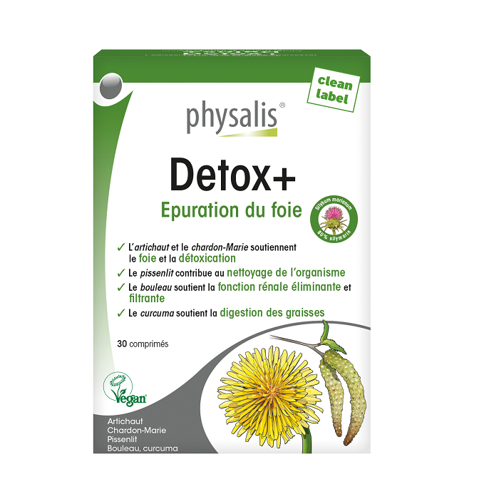 Image of Physalis Detox+ 30 Tabletten