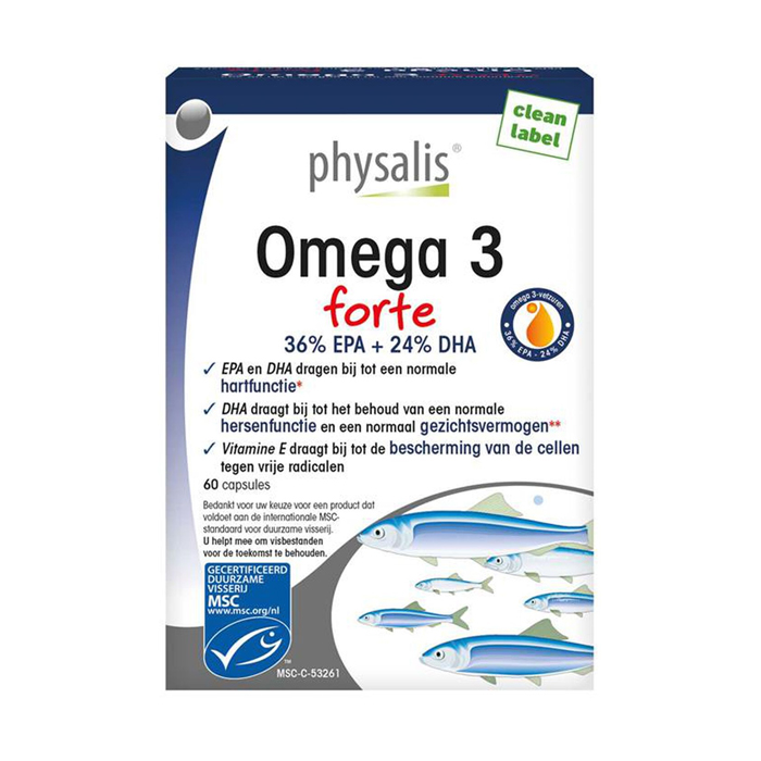 Image of Physalis Omega 3 Forte 60 Capsules
