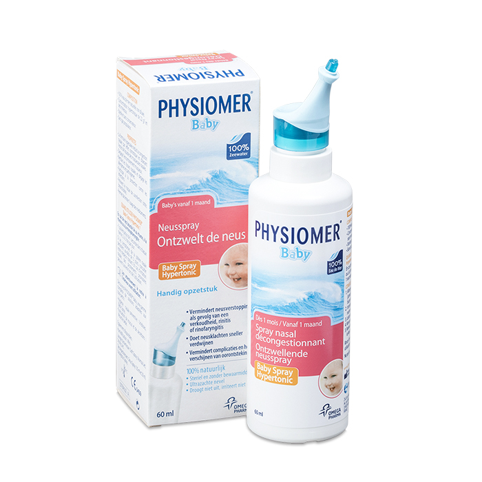 Image of Physiomer Baby Hypertone Spray Verstopte Neus 60ml 