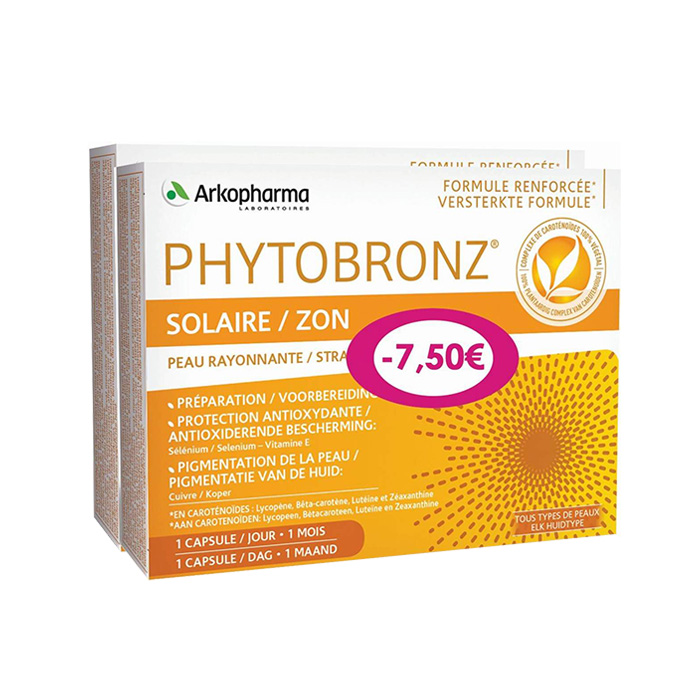 Image of Phytobronz Zon Stralende Huid Promo 2x30 Capsules