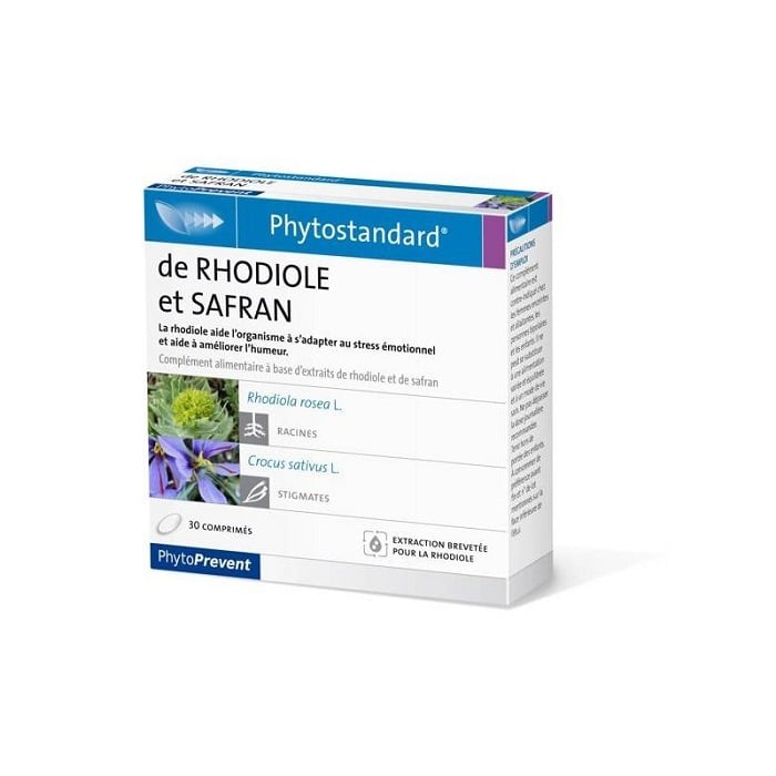 Image of Phytostandard Rhodiola-saffraan 30 Tabletten