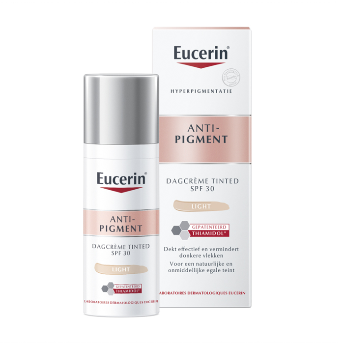 Image of Eucerin Anti-Pigment Getinte Dagcrème SPF30 - Lichte Tint - 50ml 