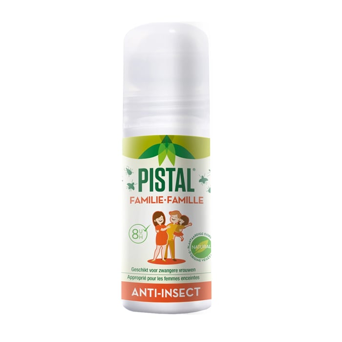 Image of Pistal Familie Natuurlijke Anti-Insect Roller 50ml 