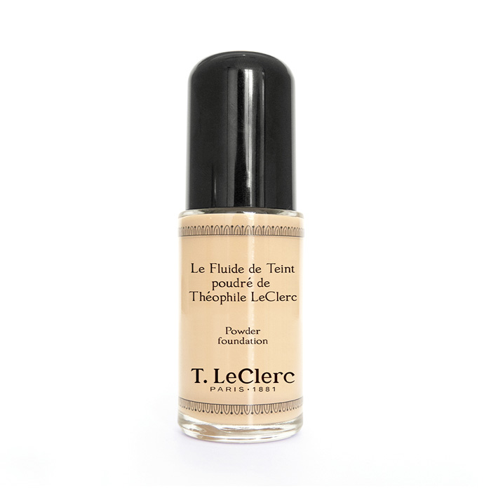 Image of T.LeClerc Fluide De Teint Poudré N°02 Clair Rosé Mat 30ml 