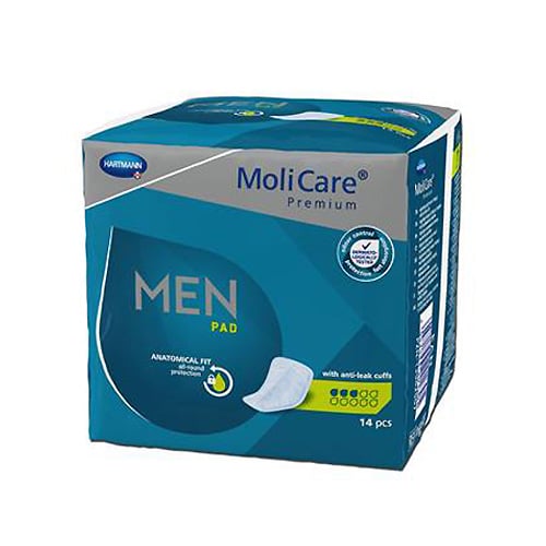 Image of Molicare Premium Men Pad 3 Druppels 14 Stuks