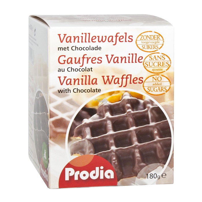 Image of Prodia Wafel Vanille-Chocolade 185g