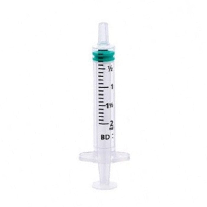 Image of BD Emerald Spuit 2ml Luer Slip 307727 - Zonder Naald - 1 Stuk 