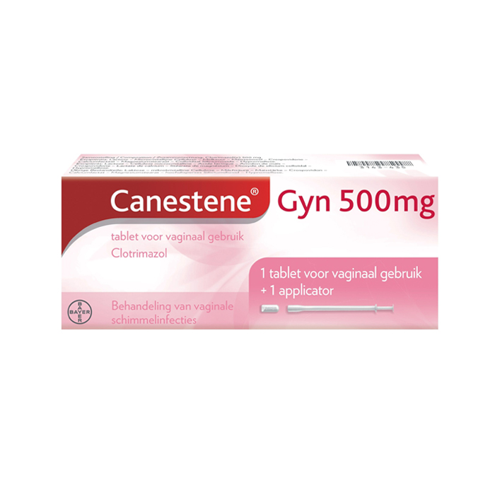 Image of Canestene Gyn Clotrimazole 500mg 1 Vaginale Tablet + Applicator