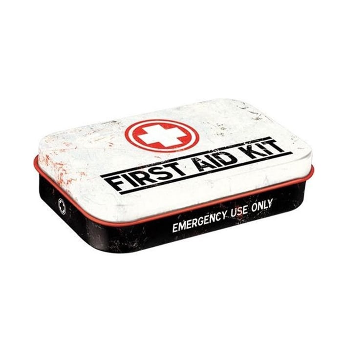 Image of First Aid Kit Pepermuntdoosje - Wit 15g 