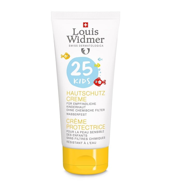 Image of Louis Widmer Sun Kids Skin Protection Cream SPF25 Zonder Parfum 100ml 