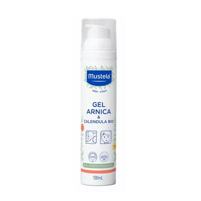 Image of Mustela Bébé Arnica &amp; Bio-Calendula Gel - Builtjes/ Blauwe Plekken 100ml 