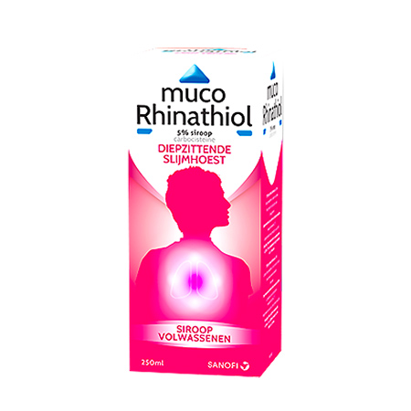 Image of Muco Rhinathiol Volwassenen Siroop 250ml