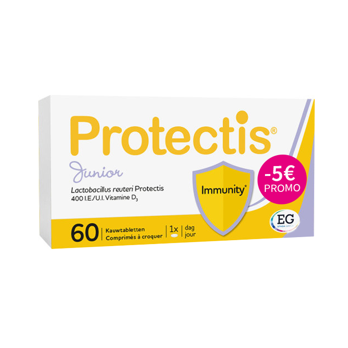 Image of Protectis Junior 60 Kauwtabletten Promo - €5 Cashback 