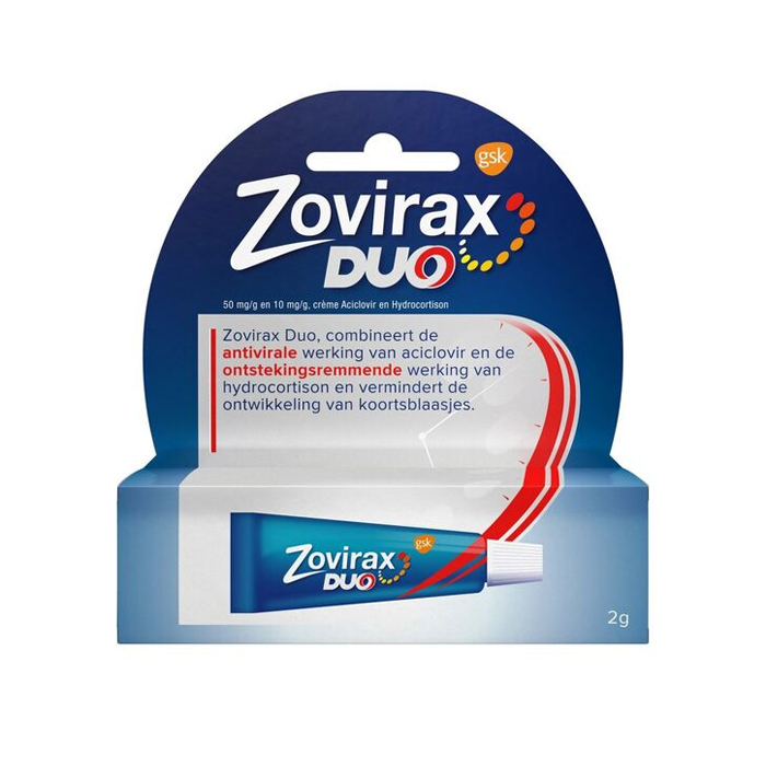 Image of Zovirax Duo Koortslip Crème 2g 
