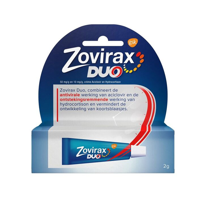 Image of Zovirax Duo Koortslip Crème 2g