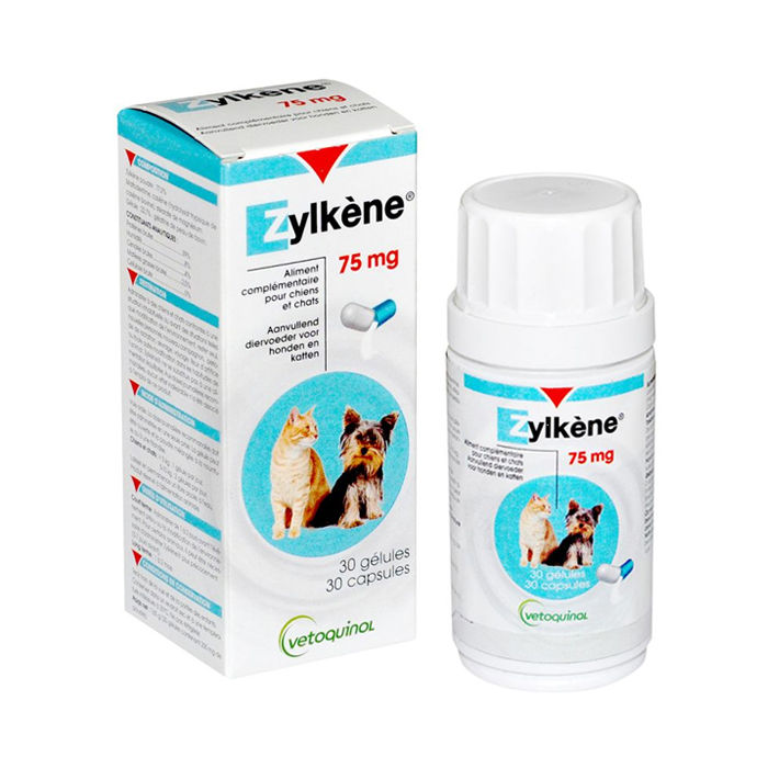 Image of Zylkène 75mg Kleine Honden &amp; Katten 30 Capsules 