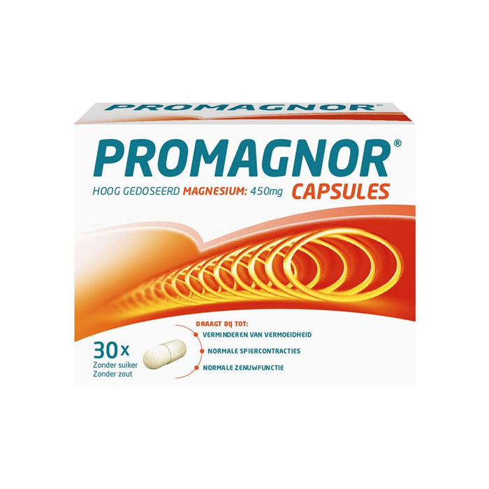 Image of Promagnor 450mg 30 Capsules