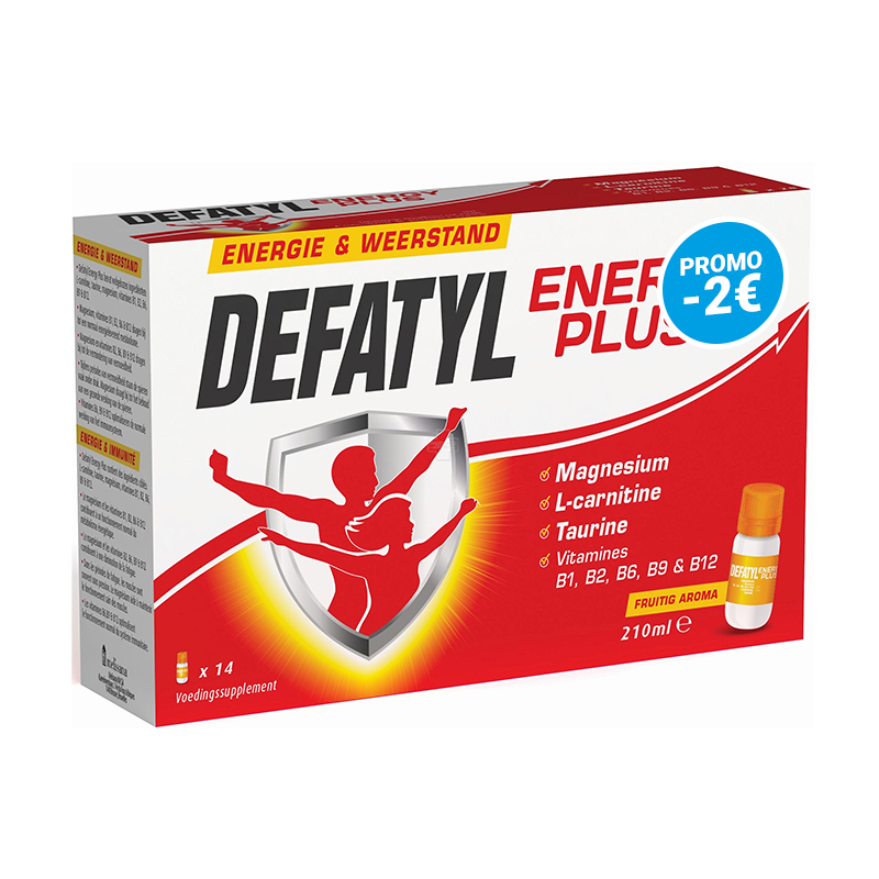 Image of Defatyl Energy Plus 14 Flesjes Promo - €2