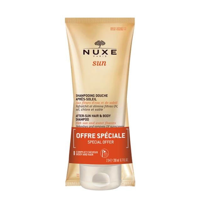 Image of Nuxe Sun Aftersun Douche-Shampoo Promo 2x200ml 