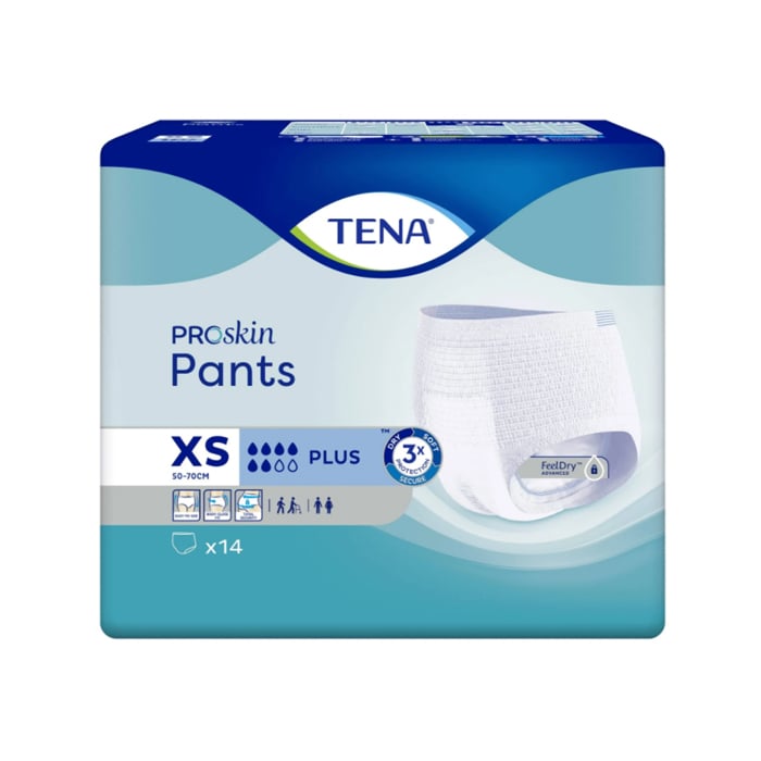 Image of Tena Proskin Pants Plus XS 14 Stuks