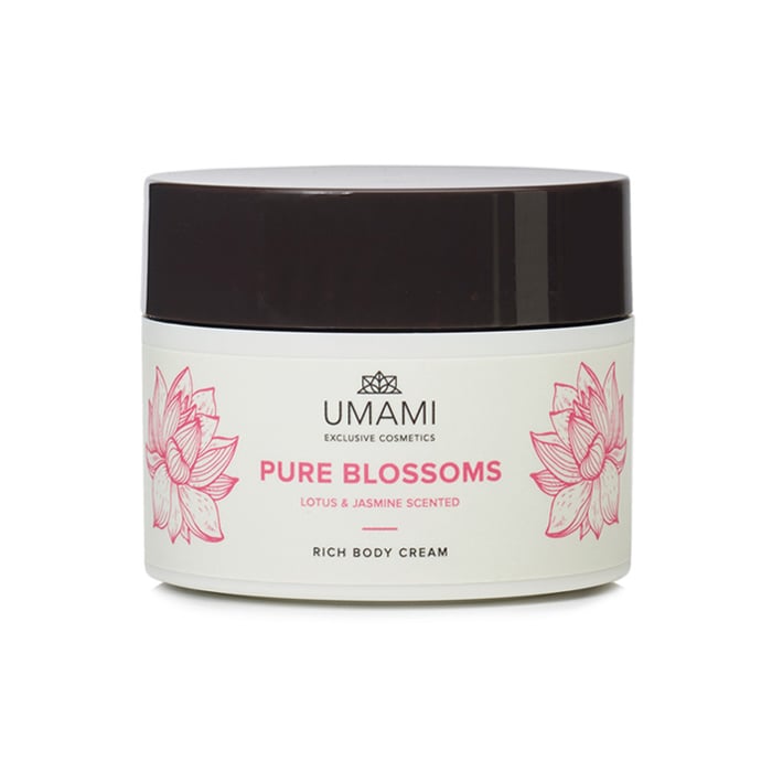 Image of Umami Pure Blossoms Rijke Body Cream Lotus &amp; Jasmijn 250ml