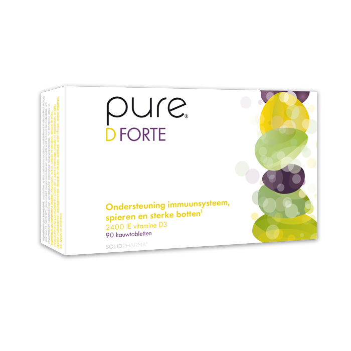 Image of Pure D Forte 90 Kauwtabletten