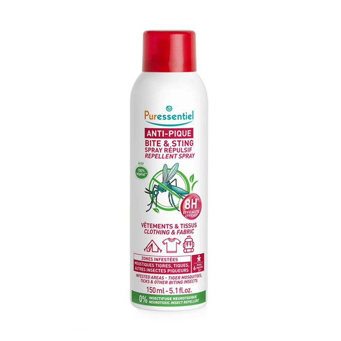 Image of Puressentiel Anti-Beet Afwerende Spray - Kleding &amp; Textiel - 150ml 